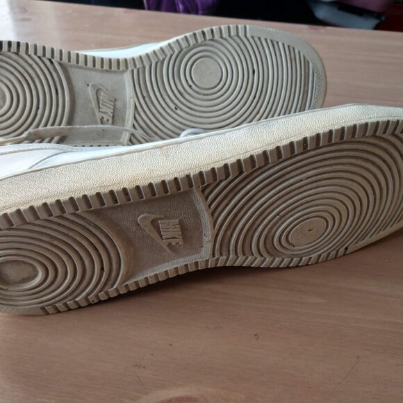 Nike Backboard II Mid White Lace up Sneaker Shoe Athletic Men's Size 14 - Picture 5 of 5